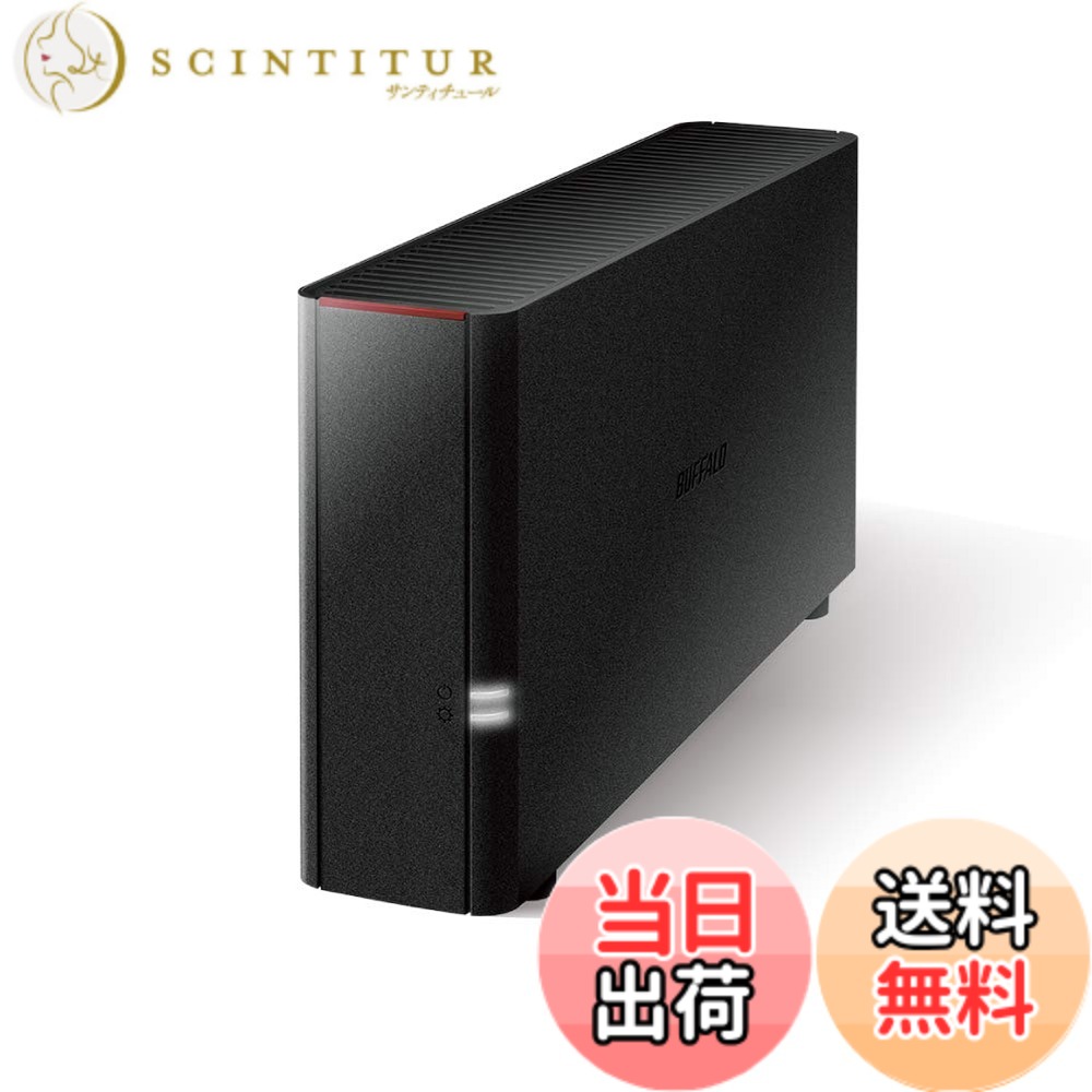 【貨物輸送無料】BUFFALO NAS 1運転 色：黒いこと。、大きさ：3結核症