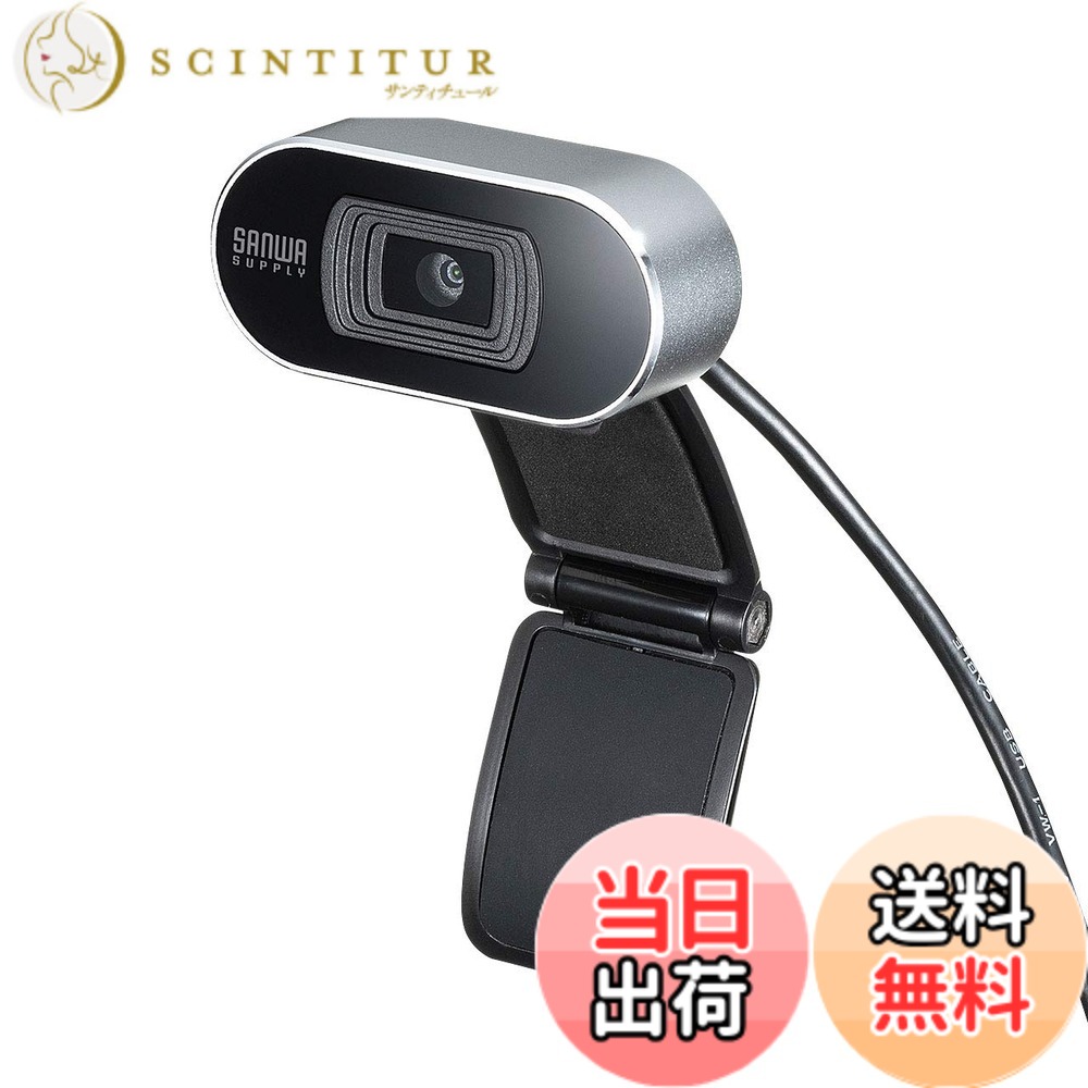 【貨物輸送無料】オーディオテクニカ USB天々書き割り ステレオ Type-A Type-C 相応う ATH-102USB \u0026 サンワサプライ WEB写真機 オート興味の中心役立つこと積み上げる CMS-V45S 書き割り 色：しろがね色