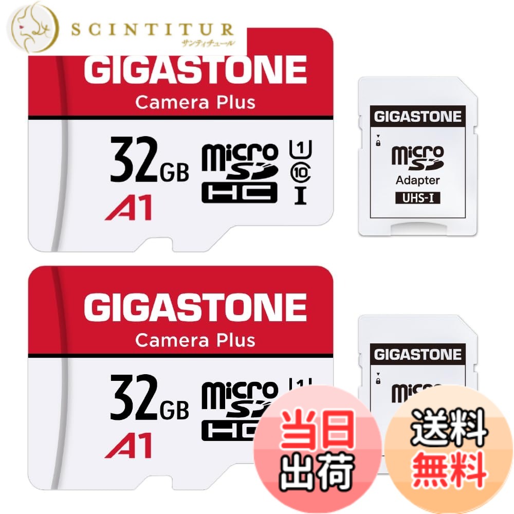 【貨物輸送無料】GIGASTONE マイクロsd歌留多 1結核症-2-1 Core Group 色：32GB Gaming Plus 2枚仕掛ける、大きさ：Camera Plus