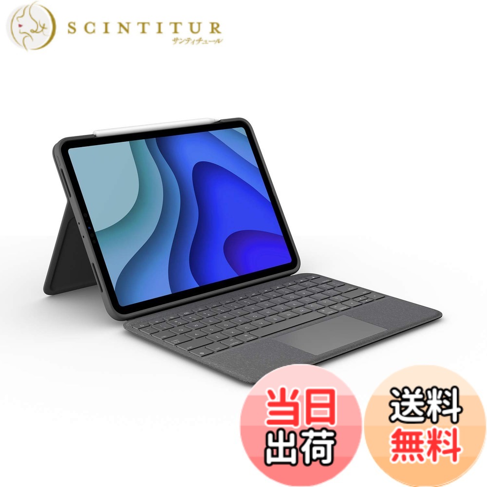 【貨物輸送無料】ロジクール Logicool 経口避妊薬鍵盤 Folio Touch 色：黒鉛、大きさ：単品