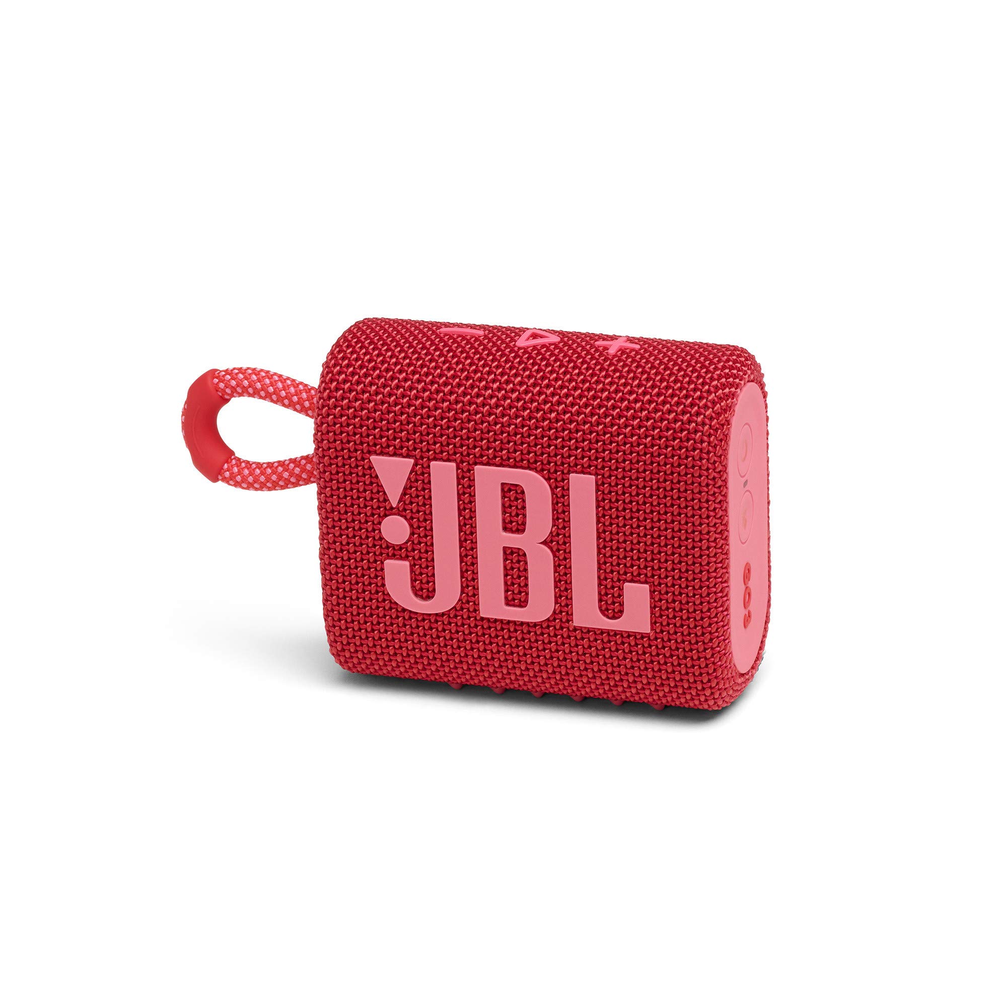 【貨物輸送無料】JBL GO 3 Bluetooth金棒引き USB C申し受ける/IP67防塵雨合羽/パッシブラジエーター積み上げる/携帯型/2020年模範例 色：赤いこと