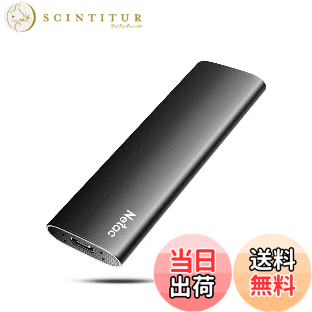 【貨物輸送無料】Netac 550MB/s 1050MB/s 外付SSD 色：Z Slim、大きさ：2結核症
