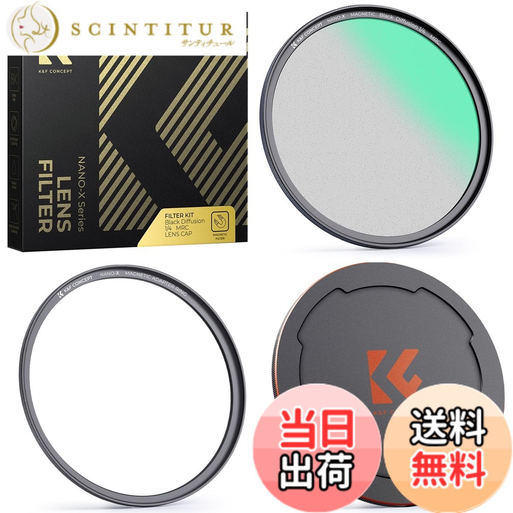 【貨物輸送無料】K\u0026F Concept BM1/4 MG-BM1/4水漉し 色：黒いこと、大きさ：77粍