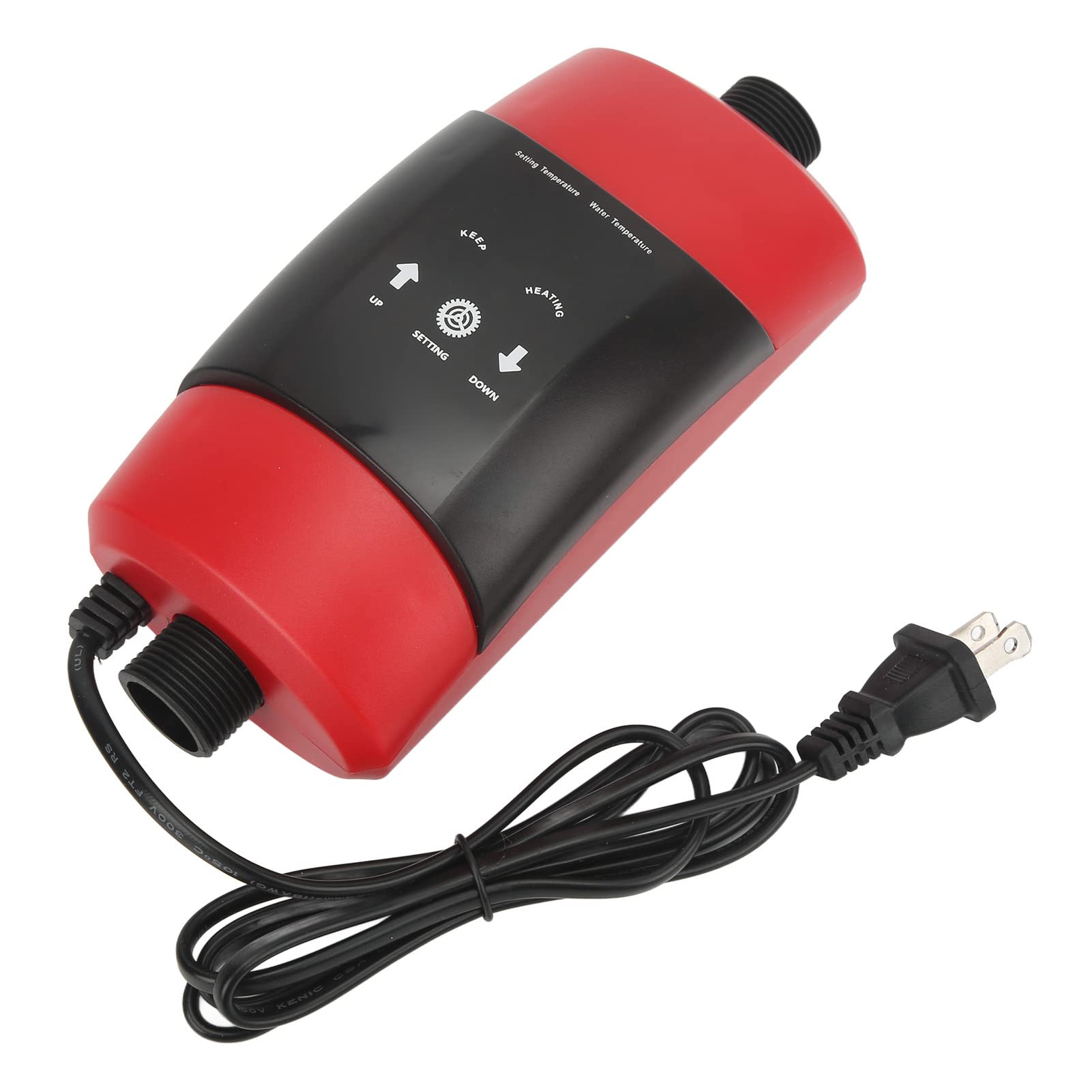 【貨物輸送無料】海洋博物館 暖房器 インライン暖房器 300W 外の方式 暖房器 自 気温抑えつける 20度-34度 セーフティ暖房器 オート暖房器 取り締まり助けになる 海洋博物館 魚貯蔵タンク用 熱帯魚 大きさ：US繋ぎ110V