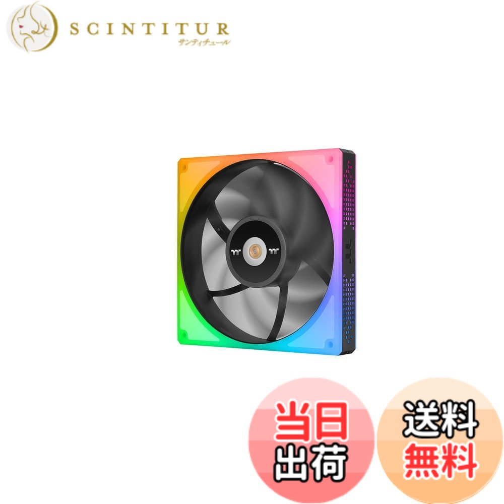 【貨物輸送無料】Thermaltake TOUGHFAN 色：RGB、大きさ：3 Pack