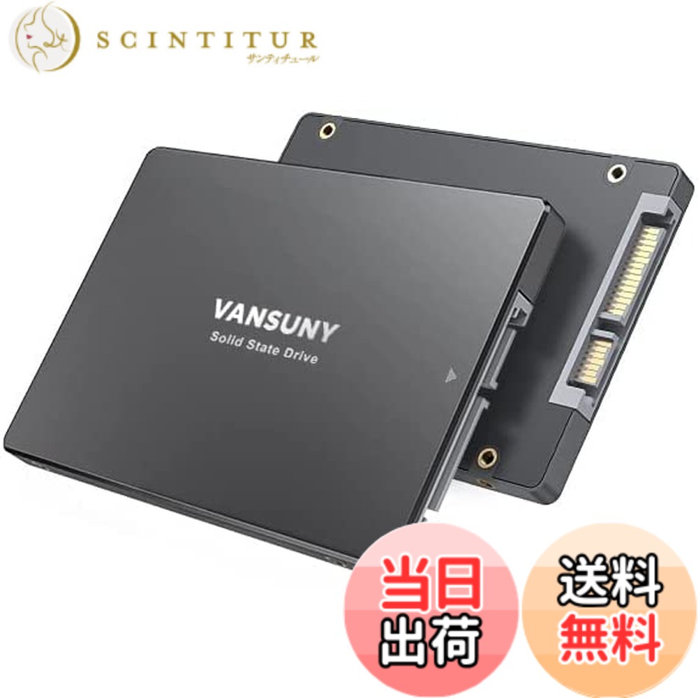 【貨物輸送無料】Vansuny 内蔵SSD SATA III SSD 2.5 in内蔵益荒男 洲 運転 殊のほかな 3D NAND 閃光電球 最大限度 450MB/秒の パソコン さあ美いの一番用捉え所の無い 運転 色：SATA 2.5\"、大きさ：256GB"