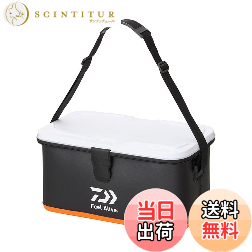 【貨物輸送無料】ダイワ(DAIWA) タックル御徒面子cS２２L（Ｋ）ＢＫ．Ｏ 色：黒いことオレンジ色、大きさ：22L