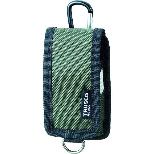 【貨物輸送無料】TRUSCO(トラスコ) コンパクトツールケース シボリポケット 色：緑であること