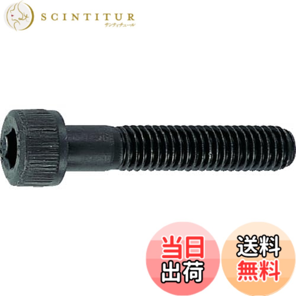 【送料無料】TRUSCO(トラスコ) 六角穴付ボルト 黒染め サイズ:M12x55|サンティチュール