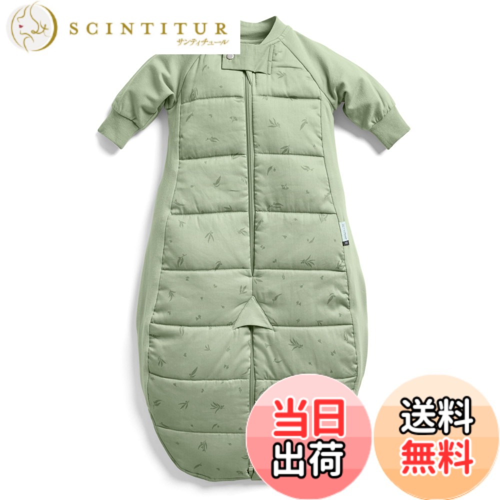 【送料無料】[ergoPouch] エルゴポーチ スリープスーツバッグ Sleep Suit Bag 【正規品】 スリーパー 色：ウィロー、サイズ：8-24M｜サンティチュール
