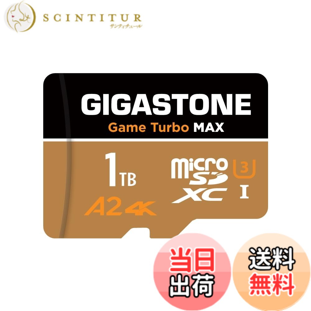 【貨物輸送無料】GIGASTONE マイクロsd歌留多 Blackgold 2026 Group 1 色：1結核症 Game Turbo MAX 1-Pack