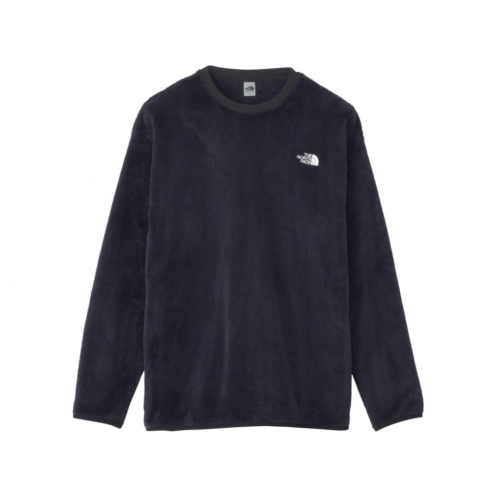 【貨物輸送無料】THE NORTH FACE(ザ・ノース・フェイス) フリース カットソーバーサミッドクルー Versa Mid Crew メンズ成年者 NA72480メンズ 色：黒いこと、大きさ：S