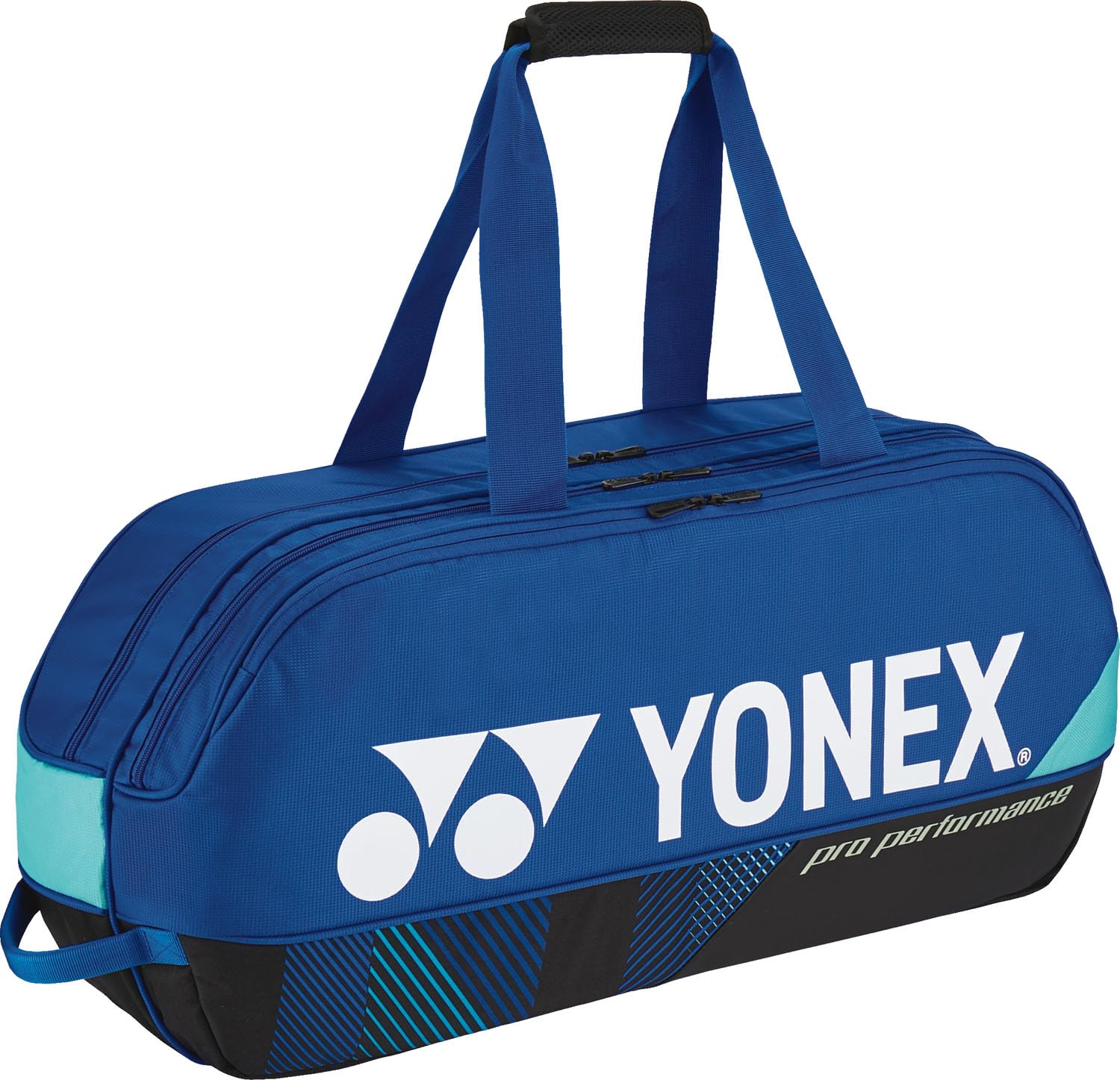 【貨物輸送無料】ヨネックス(YONEX) 庭球 御徒面子 勝ち抜き戦御徒面子 庭球櫂2本納める能力のある BAG2401W 色：青緑色、大きさ：ＦＦ