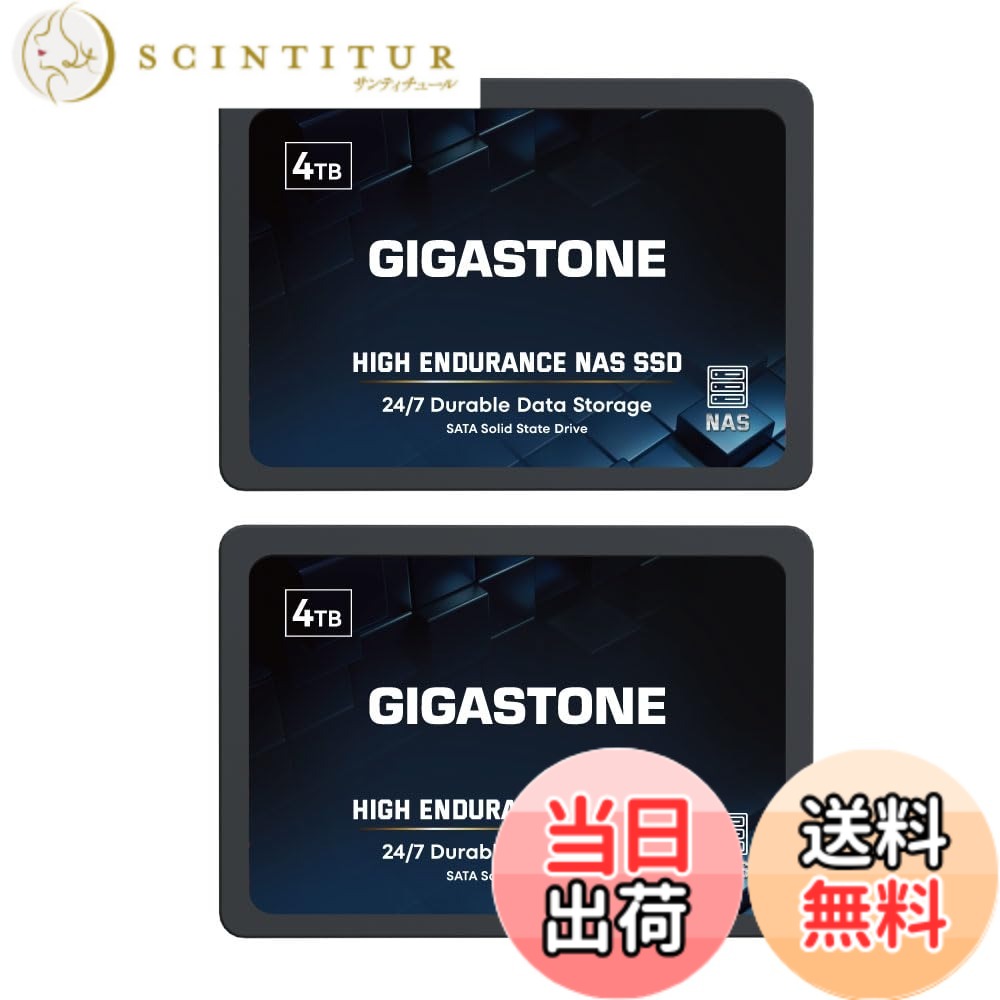 【貨物輸送無料】2.5 inch SSD-4結核症-N-2 大きさ：4結核症 2-Pack