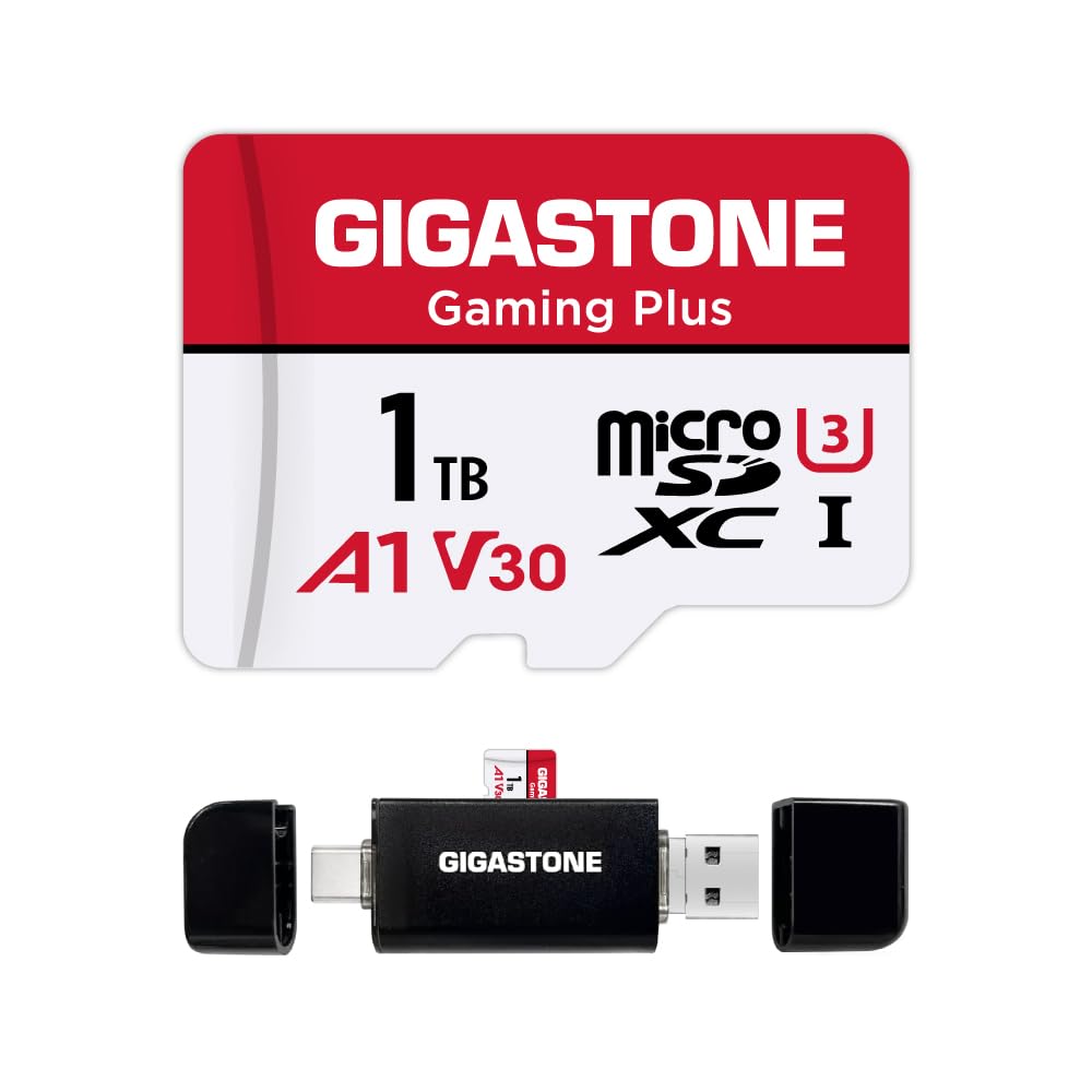 【貨物輸送無料】GIGASTONE マイクロsd歌留多 1結核症-2-1 Core Group 色：1結核症 Gaming Plus 1枚+Type C歌留多愛読者、大きさ：1結核症