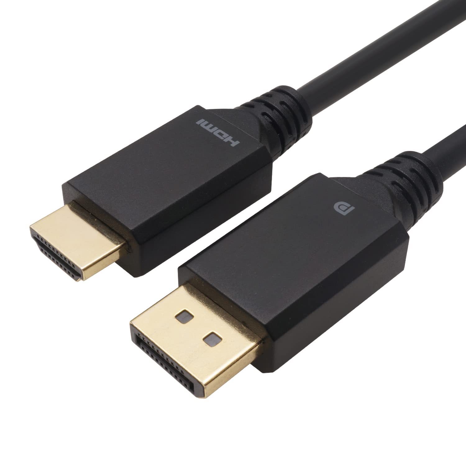 【貨物輸送無料】ホーリック Displayport取り替えっこ有線テレビ/アダプター HDMI/DVI/VGA 色：黒いこと、大きさ：10m