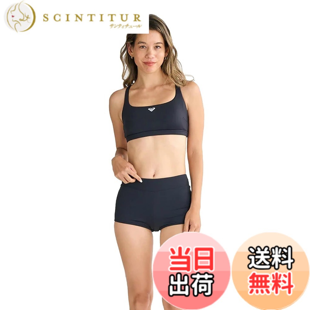 【貨物輸送無料】ROXY(ロキシー) ビキニPARTY WAVES BIKINIレディース 色：黒いこと、大きさ：L