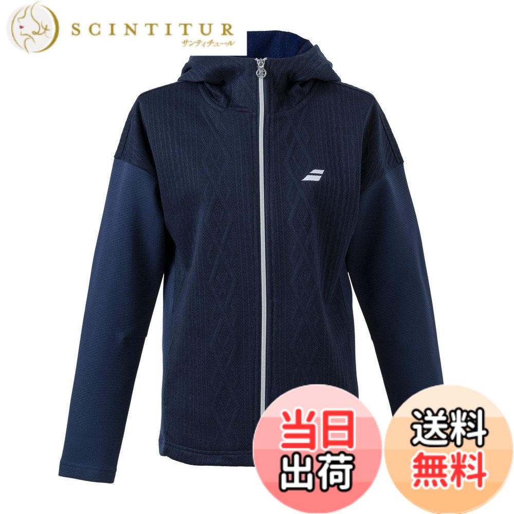 【貨物輸送無料】バボラ(Babolat) PURE SWEAT JACKETPURE SWEAT JACKETレディース 色：米国海軍(NV00)、大きさ：L