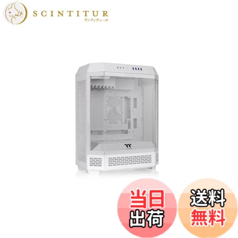 【貨物輸送無料】Thermaltake The Tower 600 色：Snow