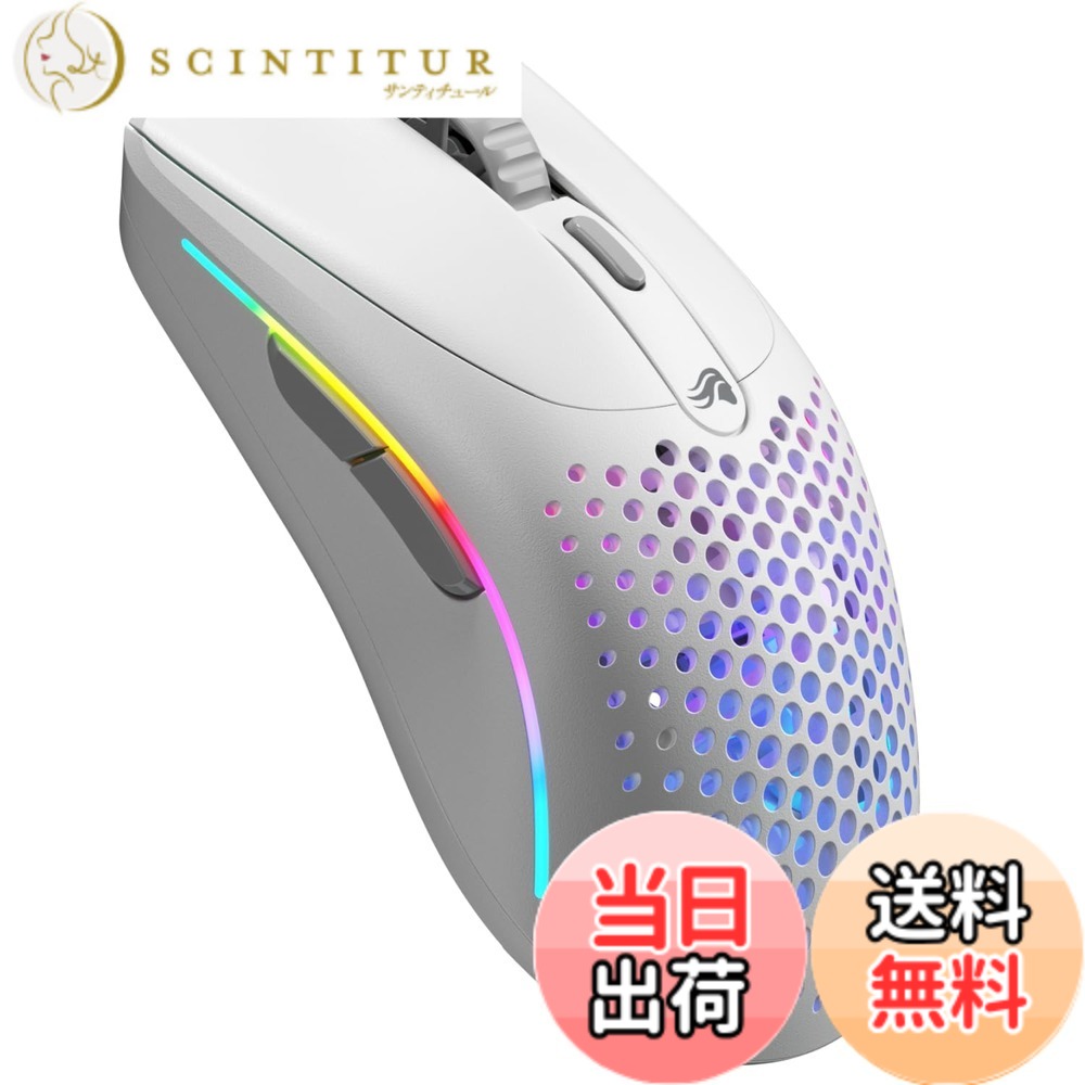 【貨物輸送無料】Glorious Model O 2 Mini Wireless Matte 色：つや消し白いこと