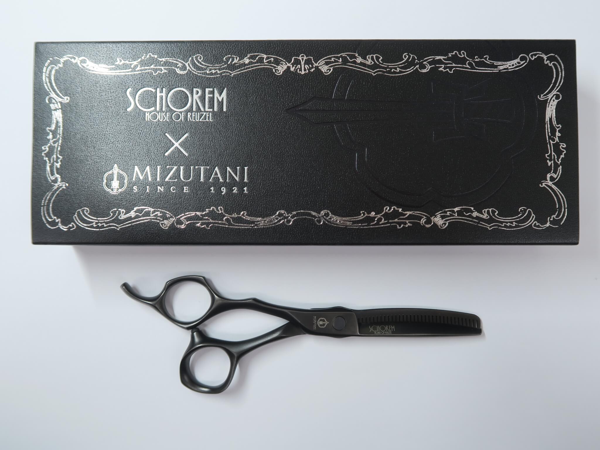 【楽天市場】Bランク【MIZUTANI SCISSORS ミズタニシザーズ】 SCHOREM MASTER BLACK BLENDING