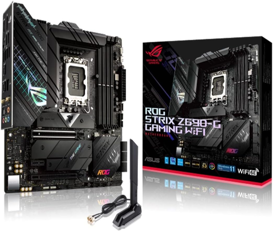 ASUS INTEL 第12時人中央処理装置(LGA1700)相応う Z690 手当て仕掛ける ATX お母さんゲーム盤 / ROG STRIX Z690-G GAMING WIFI