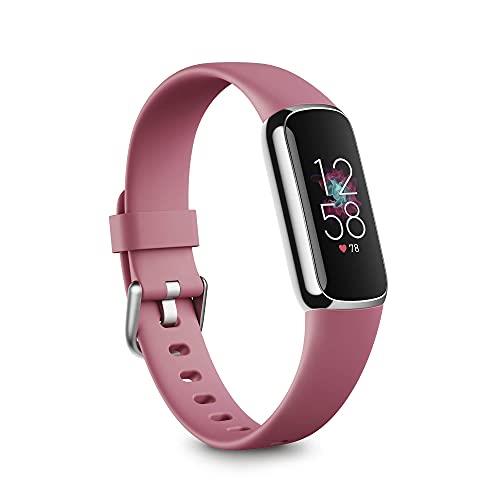 【楽天市場】Fitbit Luxe トラッカー オーキッド/プラチナ 5日間以上のバッテリーライフ/スマートウォッチ フィットネストラッカー
