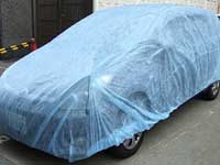 不織布タイプ　自動車カバー　1箱(10袋入ってます) 不織布自動車カバー 大型車・RV用 破けづらい厚手タイプ 白 4.8