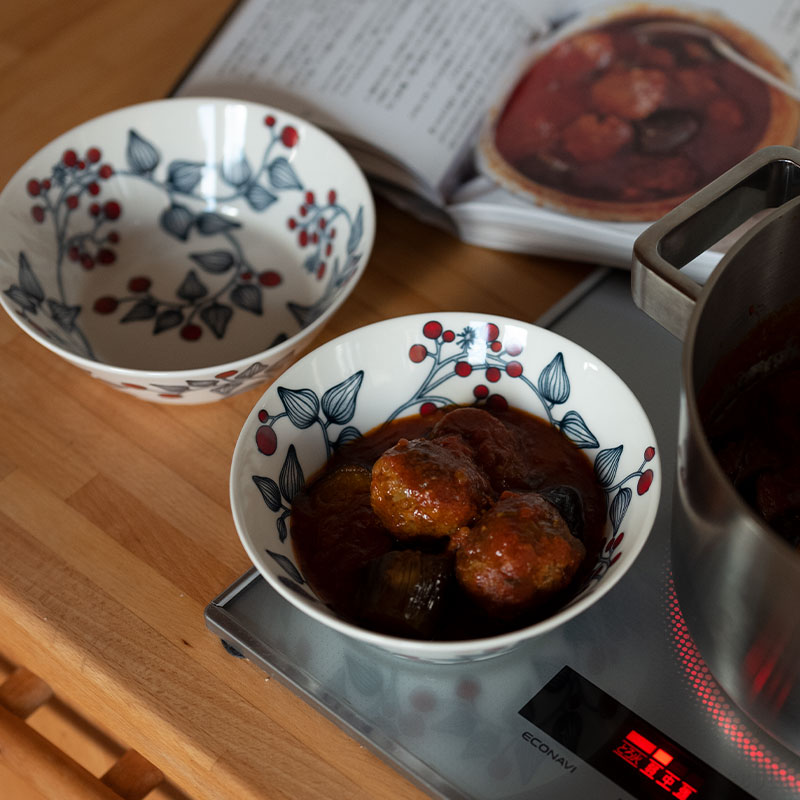 ARABIA Runo フロストベリー 17cmボウル 2個セット 12月11日9:59まで期間限定価格】アラビア / ルノ ボウル17cm フロスト