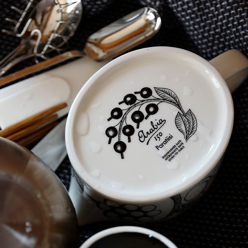 アラビア / パラティッシ ピッチャー400ml ブラック [ Arabia Paratiisi ]