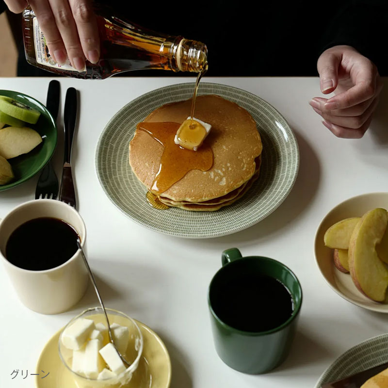 楽天市場】アラビアARABIA 24h AVECアベック グリーン プレート 26cm