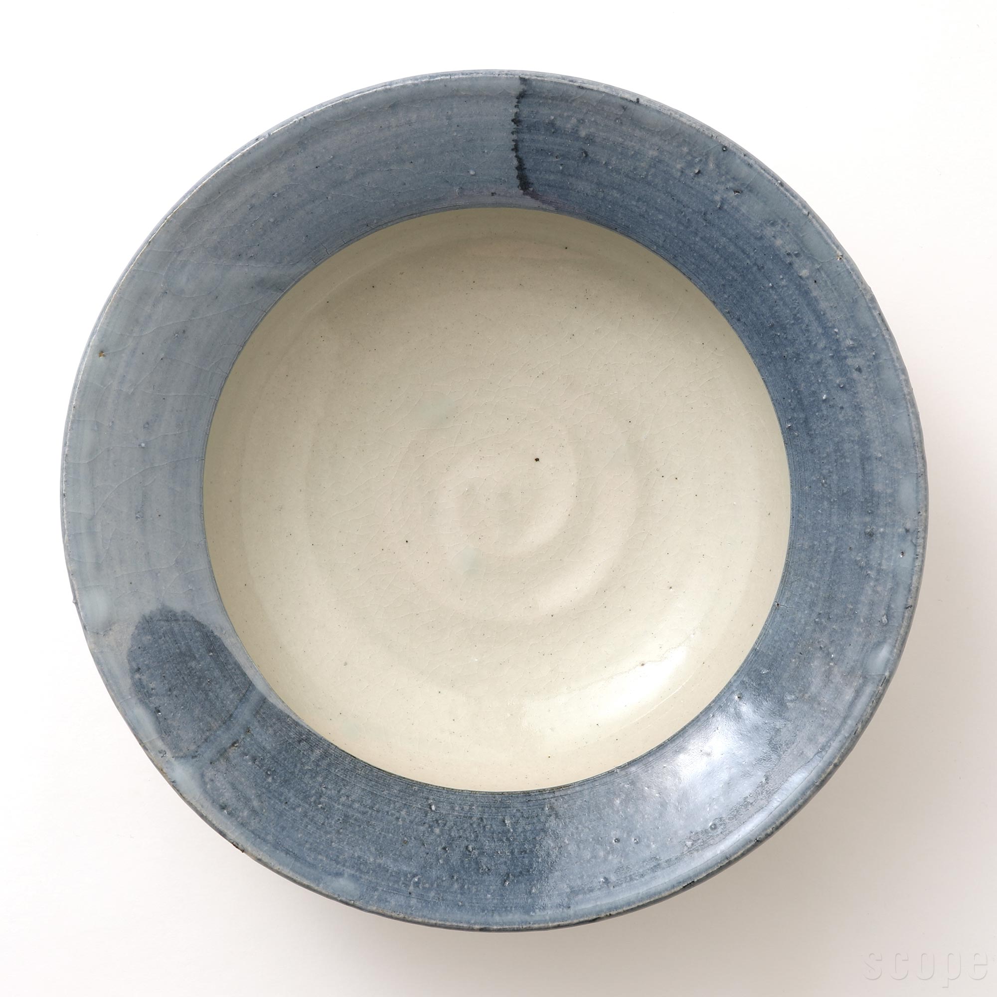 【15,000円購入につき東屋ノベルティ対象商品】 【0022】東屋 / カブト鉢 縁呉須