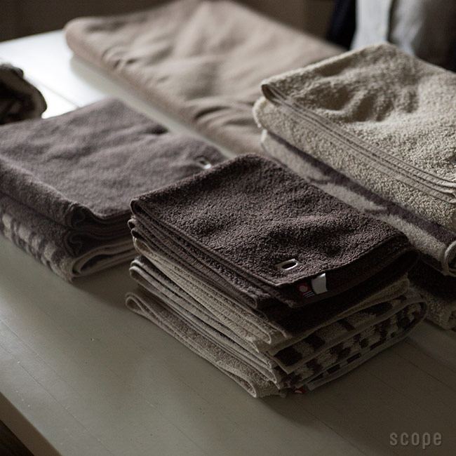 スコープ / ハウスタオル フェイス ベージュ [scope house towel