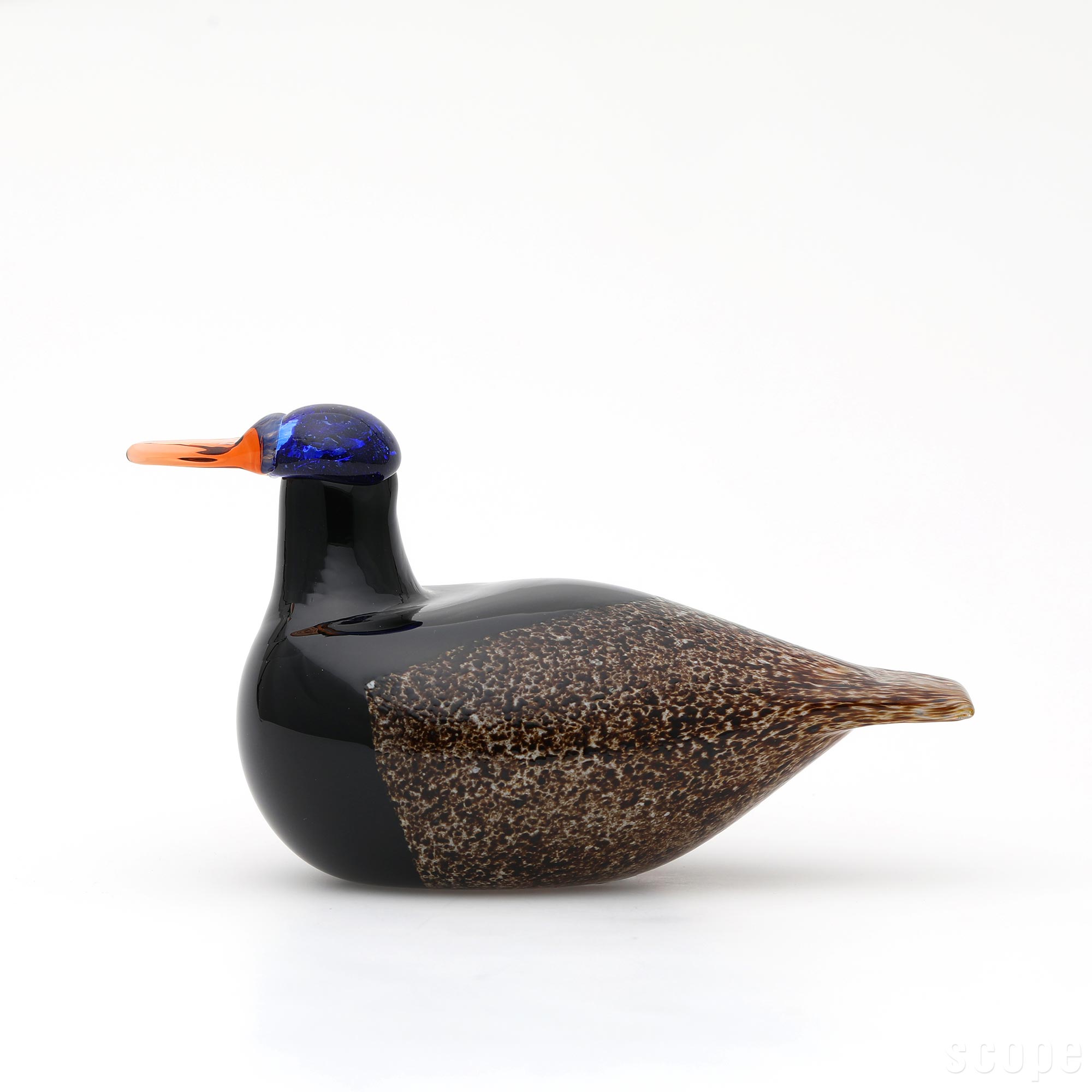 【１点購入につきオリジナルノベルティ プレゼント】【0032】イッタラ / バード バイ オイバ トイッカ Duck ブラウン [iittala / Birds by Oiva Toikka]｜scope version.R 59,895円