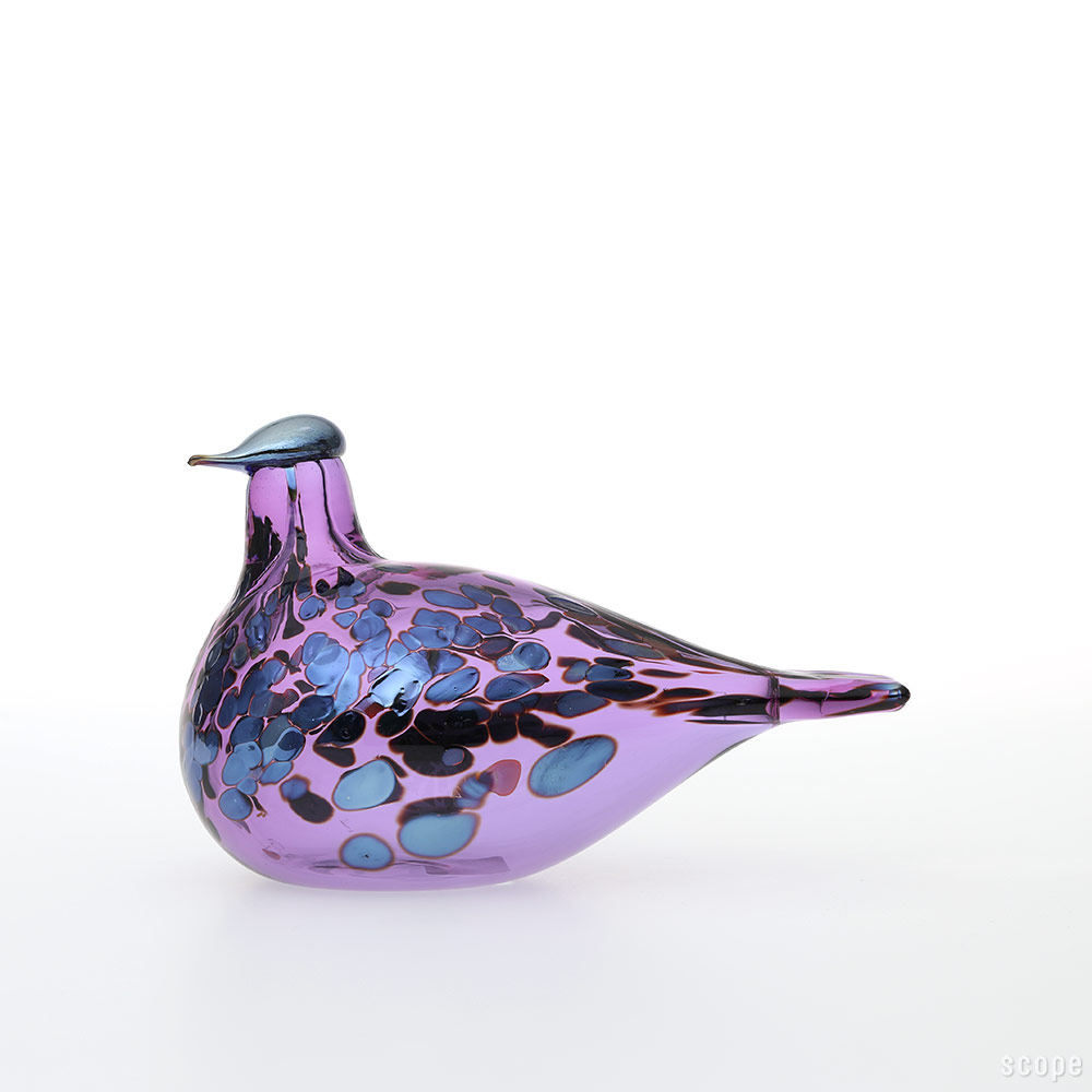【１点購入につきオリジナルノベルティ プレゼント】【No.151】イッタラ / バード バイ オイバ トイッカ Amethyst bird [iittala / Birds by Oiva Toikka]｜scope version.R 34,320円