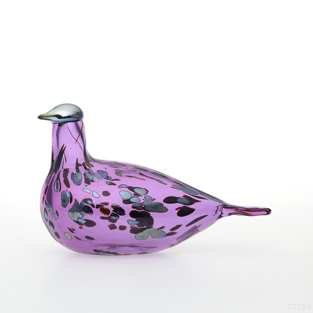 【１点購入につきオリジナルノベルティ プレゼント】【No.292】イッタラ / バード バイ オイバ トイッカ Amethyst bird [iittala / Birds by Oiva Toikka]｜scope version.R 34,320円