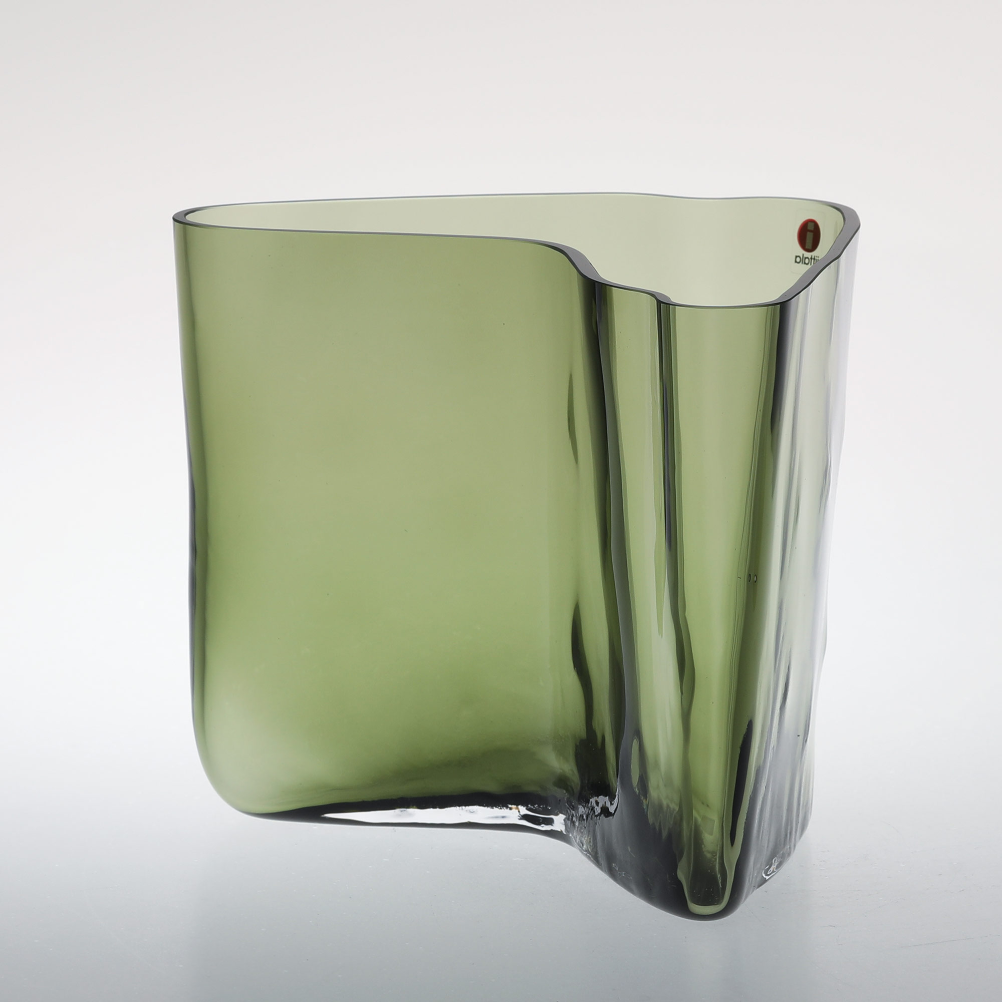 楽天市場】【No.1986】イッタラ / アアルト ベース175x140mm モス