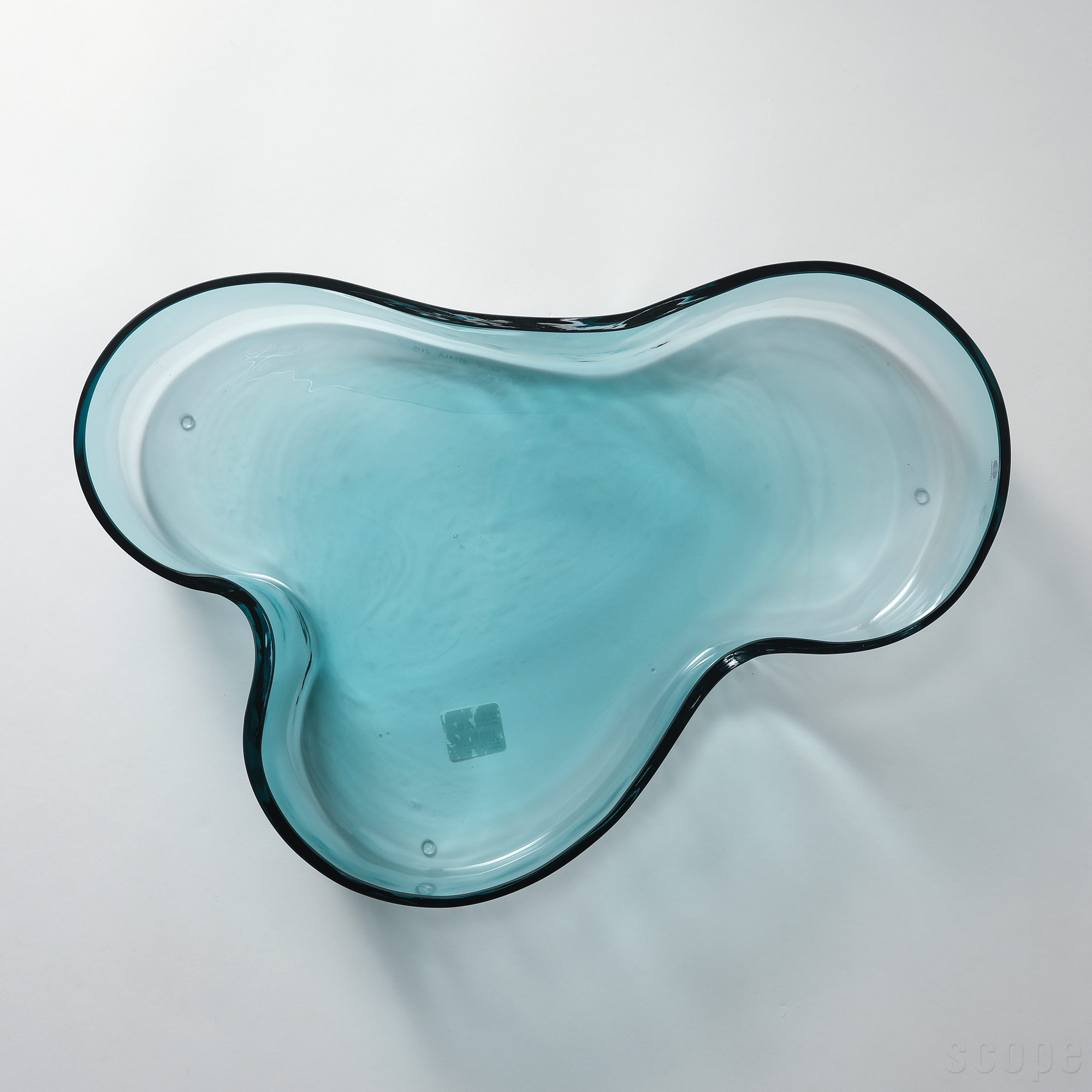 【0010】イッタラ / アアルト ボウル 380×80mm シーブルー [ Iittala Aalto bowl ]