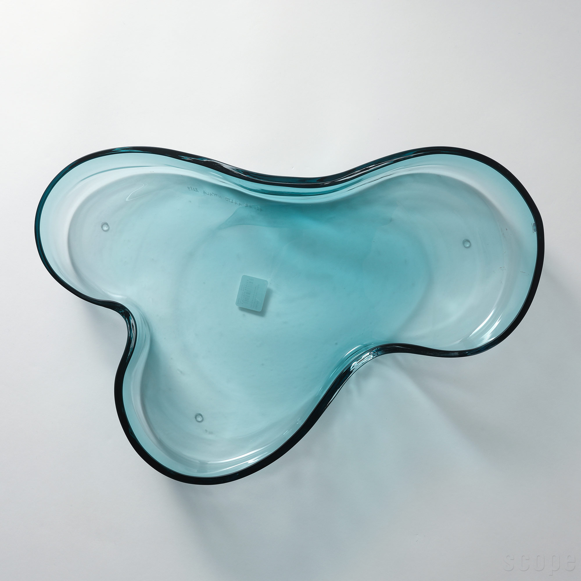 【0015】イッタラ / アアルト ボウル 380×80mm シーブルー [ Iittala Aalto bowl ]