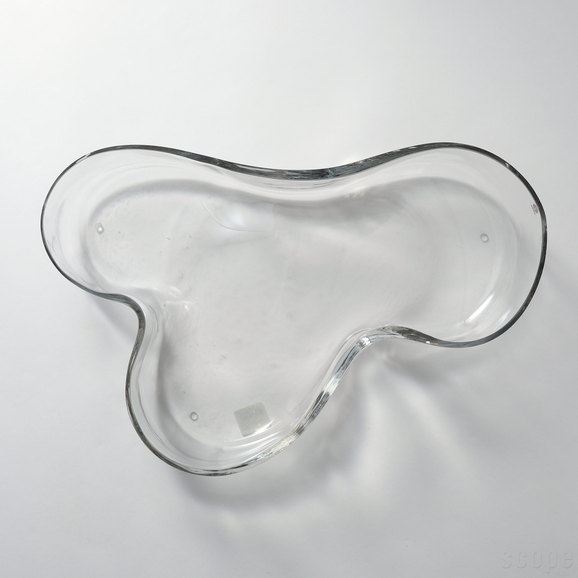 【0010】イッタラ / アアルト ボウル 380×80mm スモーキークリア [ Iittala Aalto bowl ]