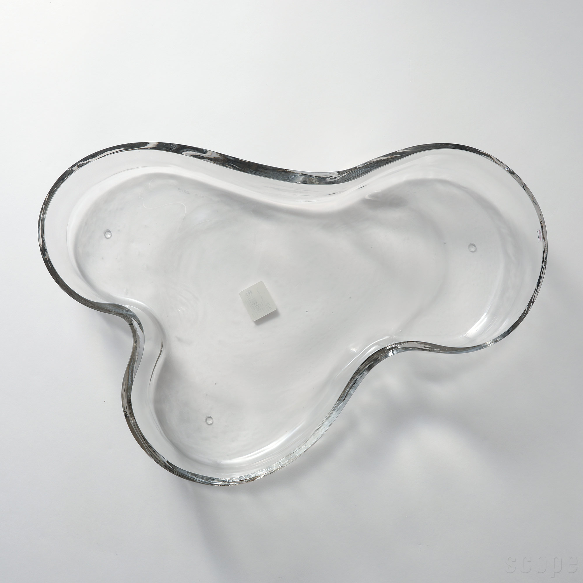 【0023】イッタラ / アアルト ボウル 380×80mm スモーキークリア [ Iittala Aalto bowl ]
