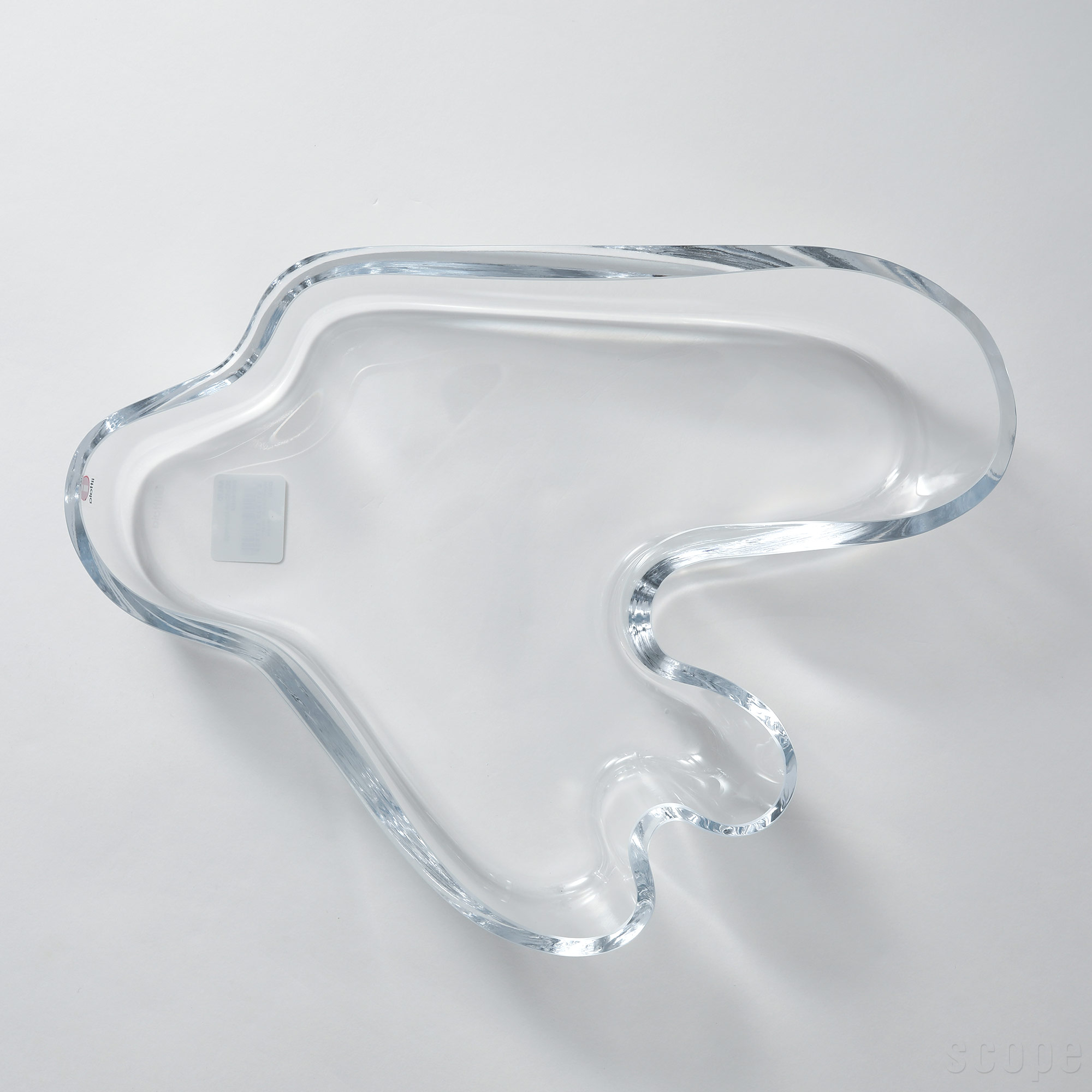 【0009】アアルト ボウル 262x50mm クリア [ Iittala Alvar Aalto Collection ]