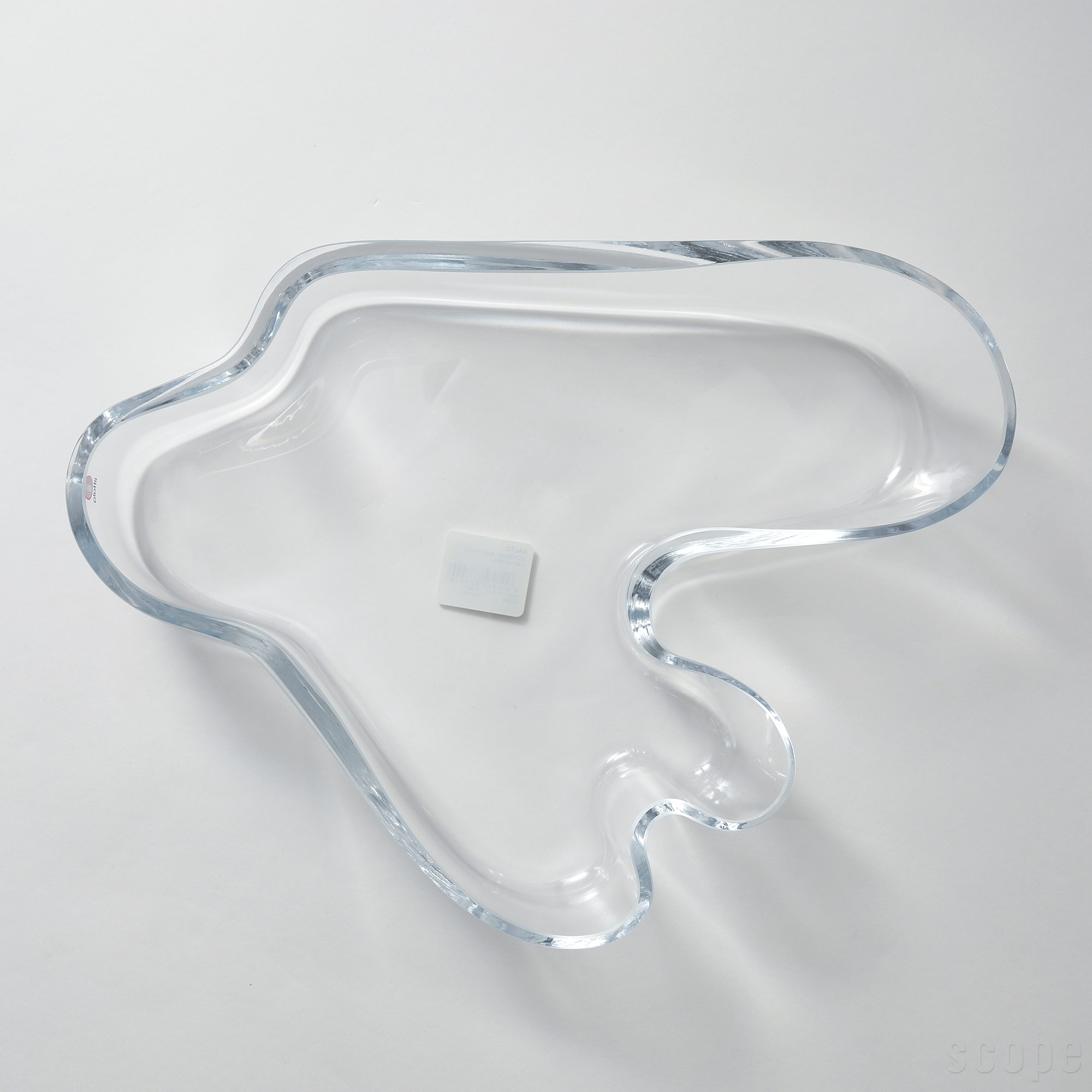 【0012】アアルト ボウル 262x50mm クリア [ Iittala Alvar Aalto Collection ]