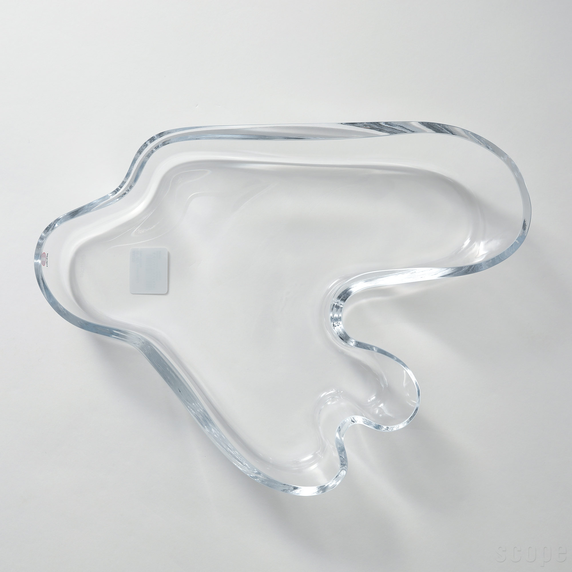 【0022】アアルト ボウル 262x50mm クリア [ Iittala Alvar Aalto Collection ]