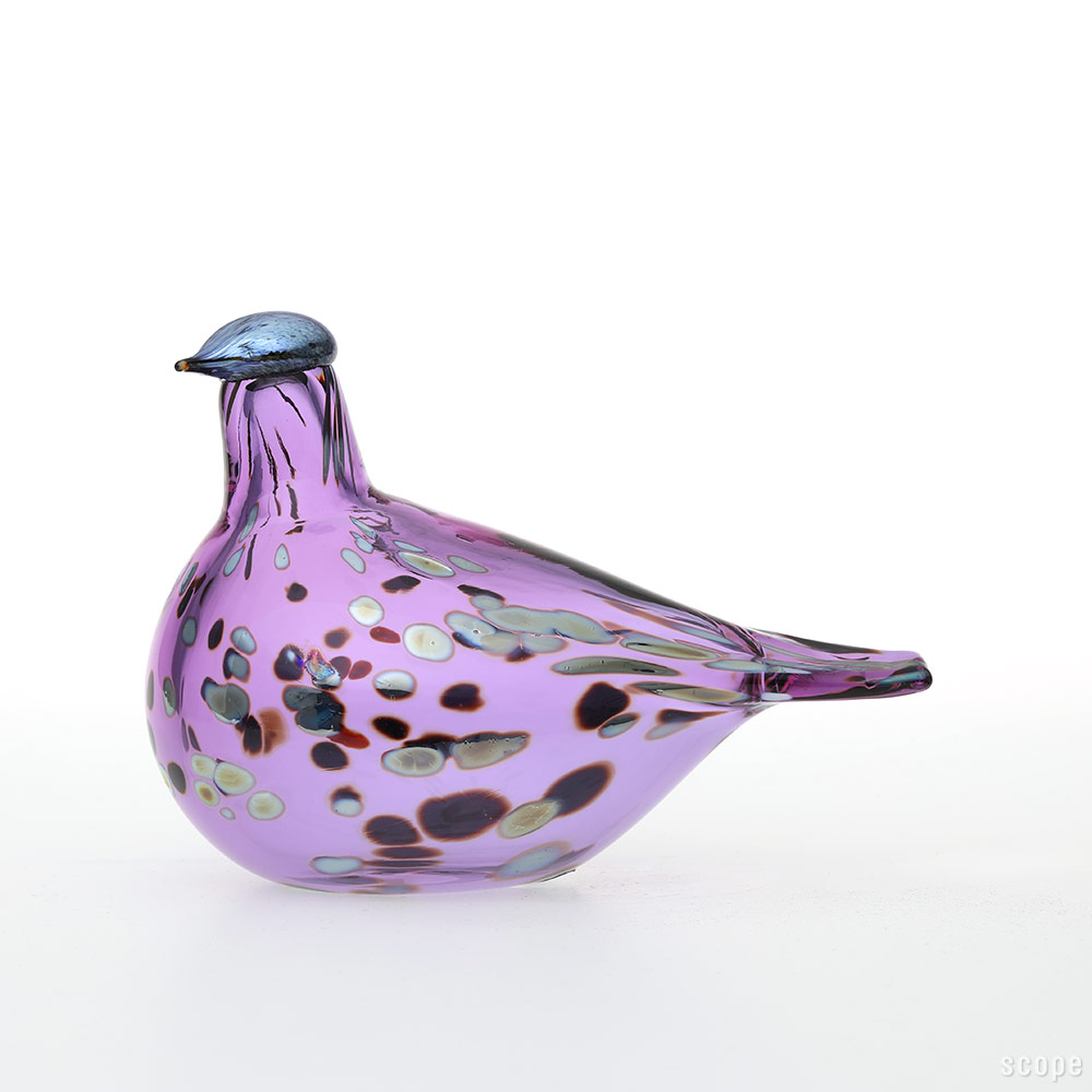 希少 イッタラ バード バイ オイバ トイッカ Amethyst bird iittala ...