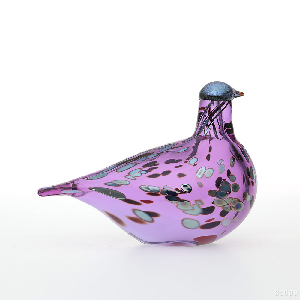 一番の イッタラ バード バイ オイバ トイッカ Amethyst bird iittala