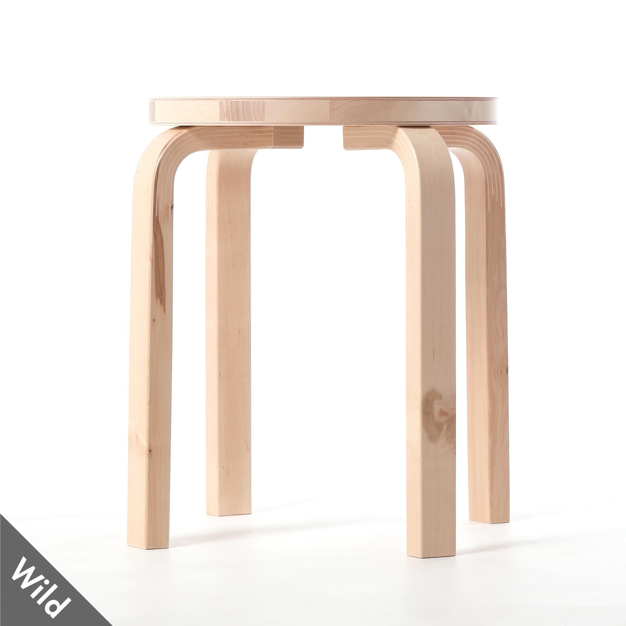 【美品】artek Stool E60 4本脚 オールホワイトラッカー スツール E60 - Artek