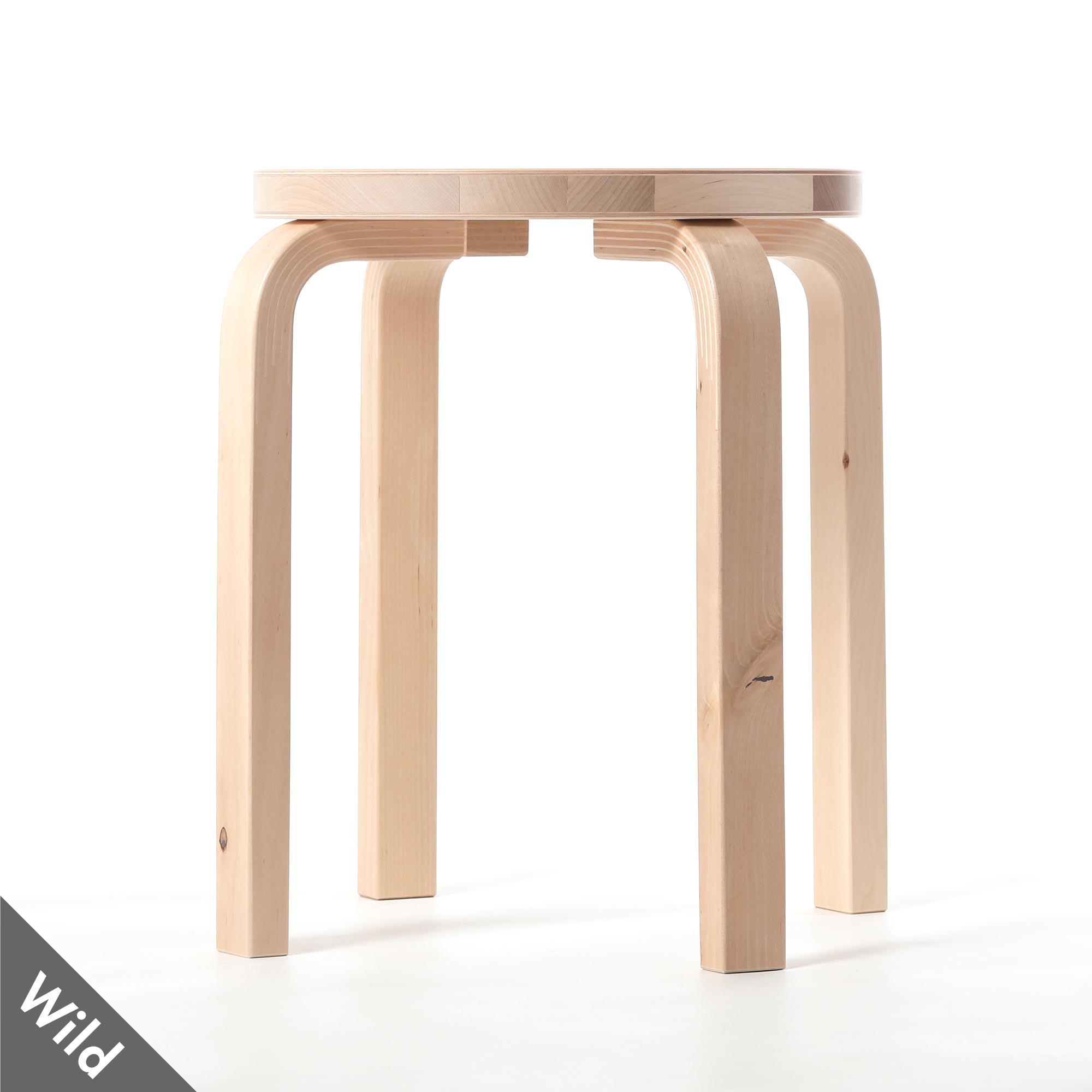 最終価格　*未使用*　Artekスツール60　ウォールナット　ノベルティ２個付き 未使用* Artek スツール60 ウォールナット ノベルティ2個付き Stool