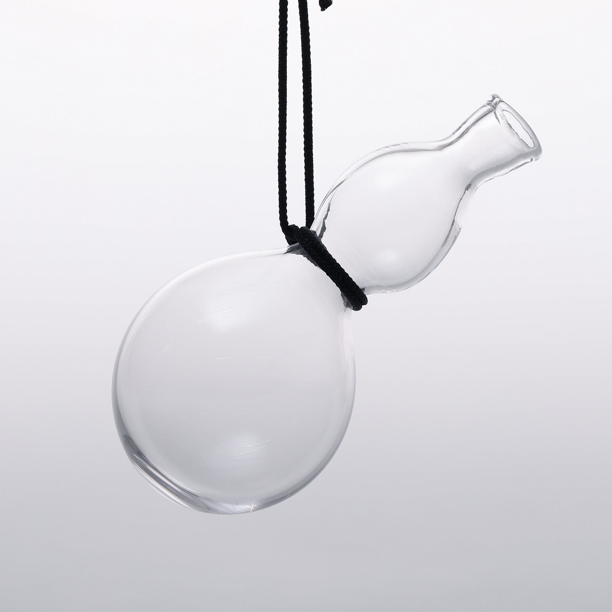 ひょうたん楽器 中型 フラスコ型 ひょうたん型ガラス器 瓢箪 1個