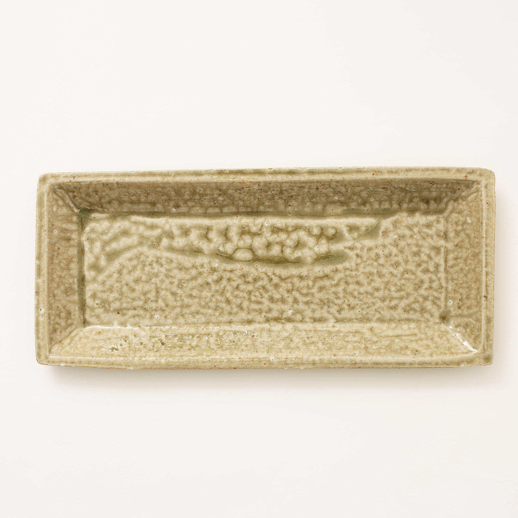 【15,000円購入につき東屋ノベルティ対象商品】【0022】東屋 / 伊賀 長角皿 松灰｜scope version.R